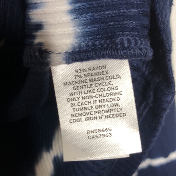 BP Tie Dye Long Sleeves Turtle Neck Sweatshirt Size Small NEW - Picture 11 of 13